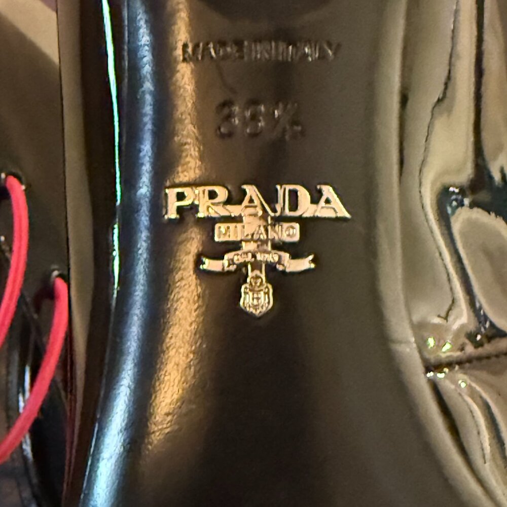 Prada Mary Jane Patent Leather Heels - image 4